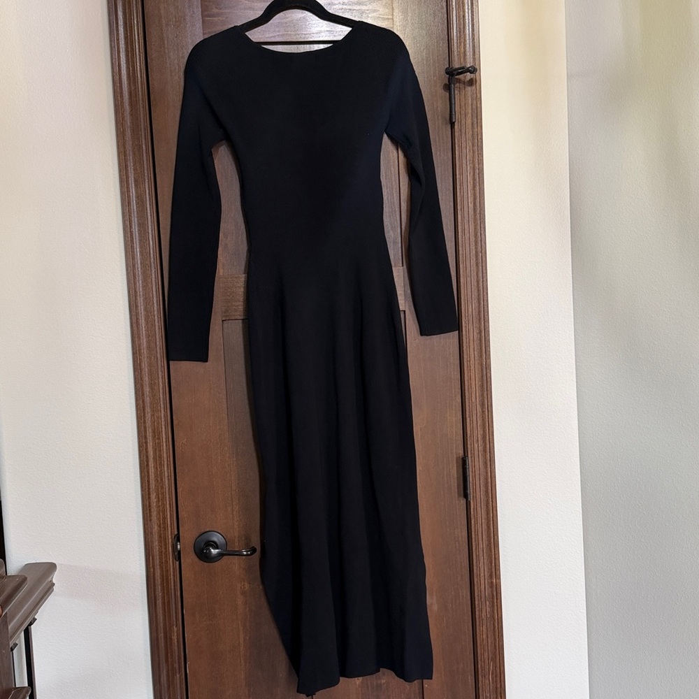 NWT Nicholas Arna Lace Up Midi Dress - Picture 3 of 5
